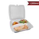 MARMITA DE ISOPOR HC-132 1.200ML - CX C/100UND