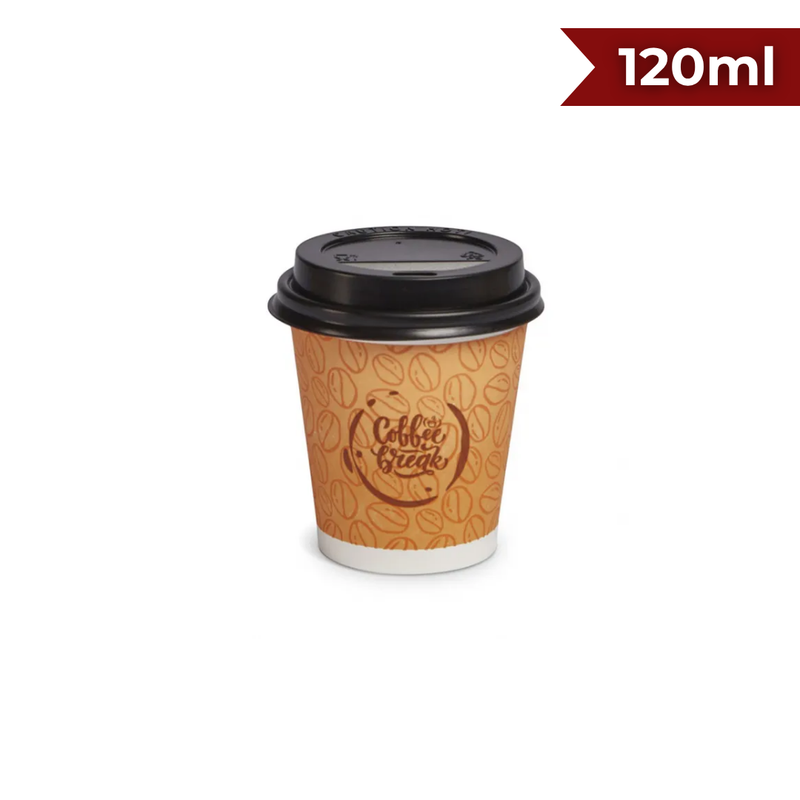 COPO PARA CAFÉ DE PAPEL 120ML - CX C/ 50UND X 20TR
