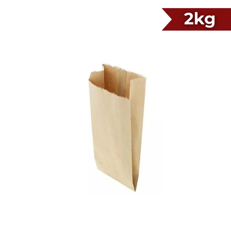 SACO KRAFT NATURAL 2KG - PCT C/500UND